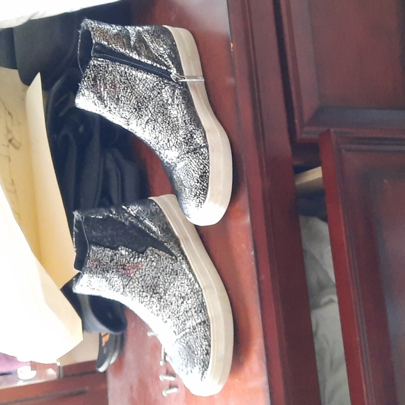 Girls sneakers high top angle length - Picture 3 of 3